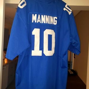 Premium NFL FAN GEAR JERSEY OF THE GREATEST QB IN GIANTS HISTORY..ELI MANNING